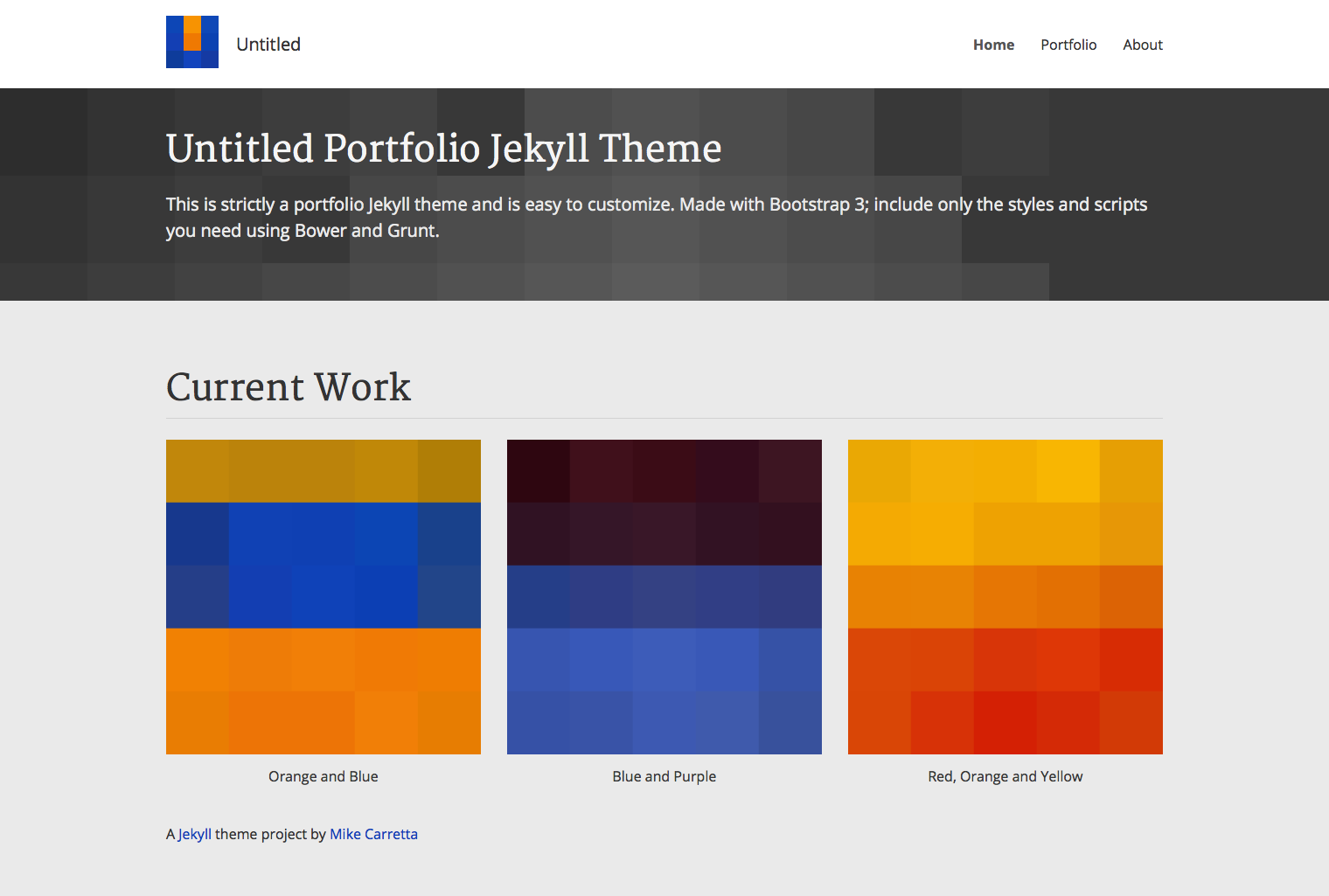 Home Page Screenshot